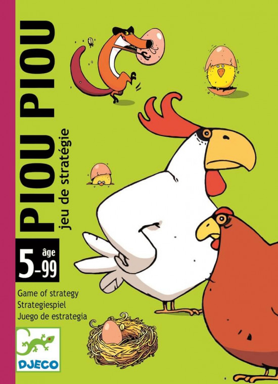 Piou Piou - karetní hra Djeco