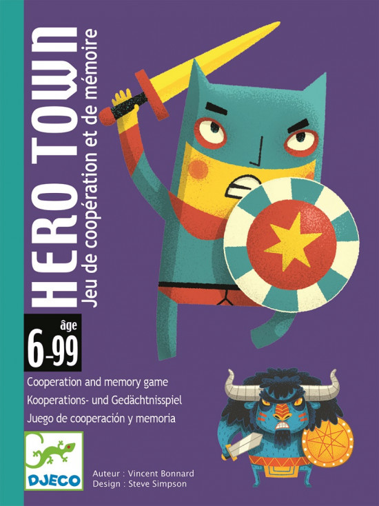 Město hrdinů - karetní hra Djeco