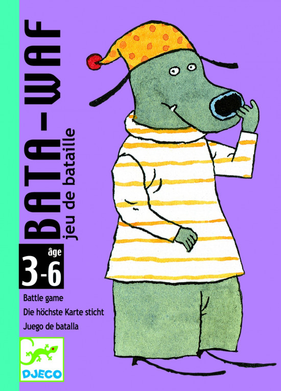 Přebíjená s pejsky - Bata Waf - karetní hra Djeco