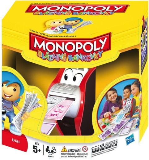 Monopoly Bláznivé bankovky - nová verze