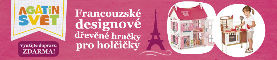 Doprava zdarma na dřevěné hračky pro holky