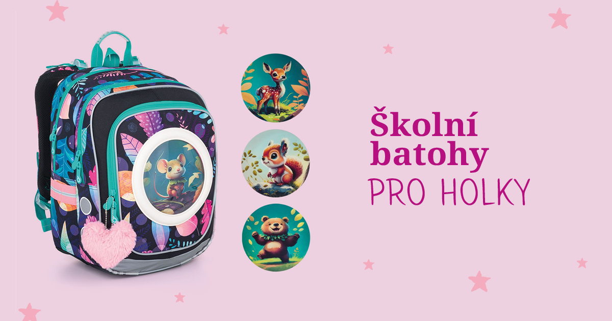 Vybíráme školní batoh pro holky