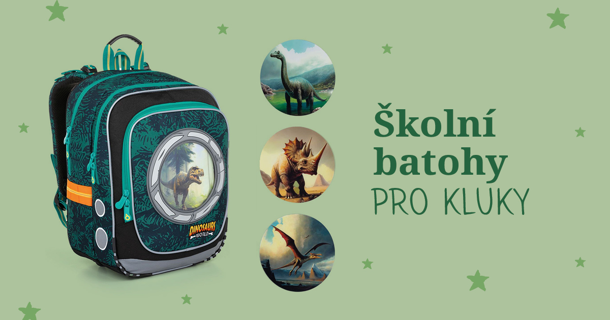 Školní batohy pro kluky