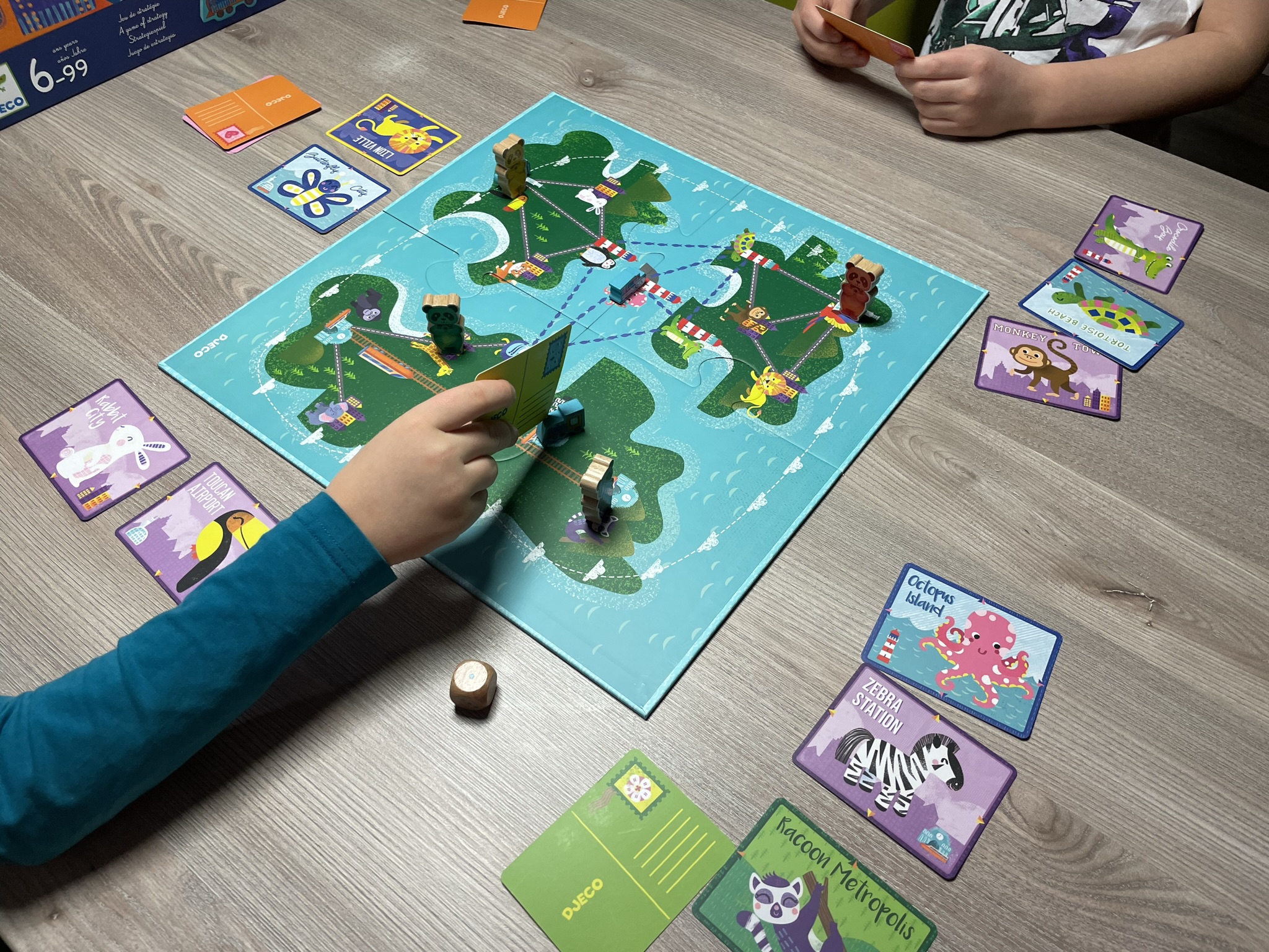 Společenská hra Djeco: Cesta kolem světa