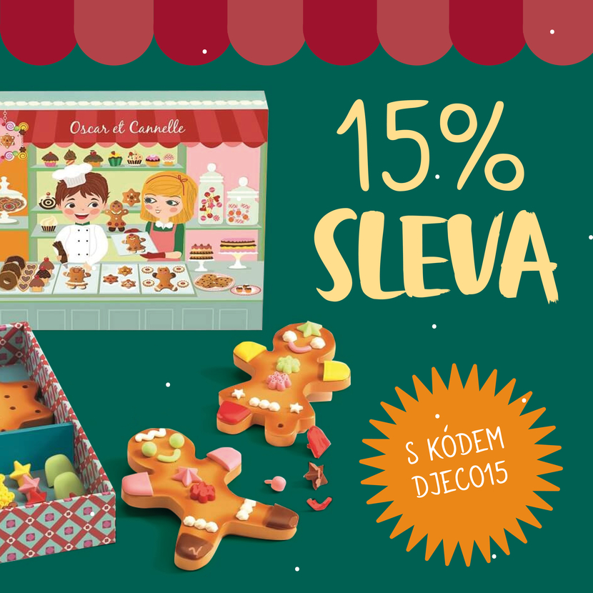 DJECO 15% SLEVA