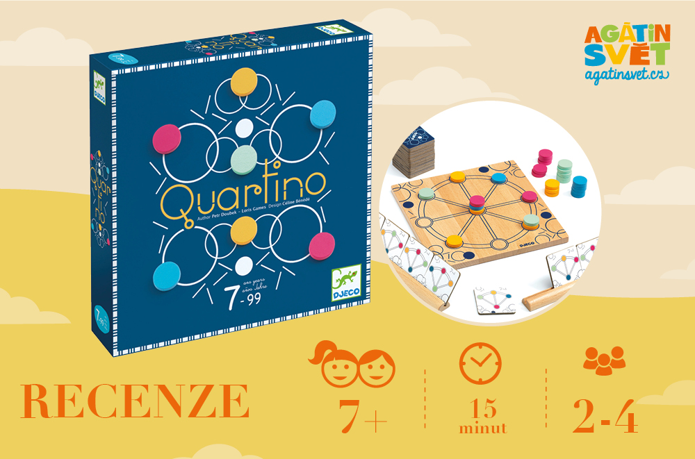 Recenze hry Djeco: Quartino