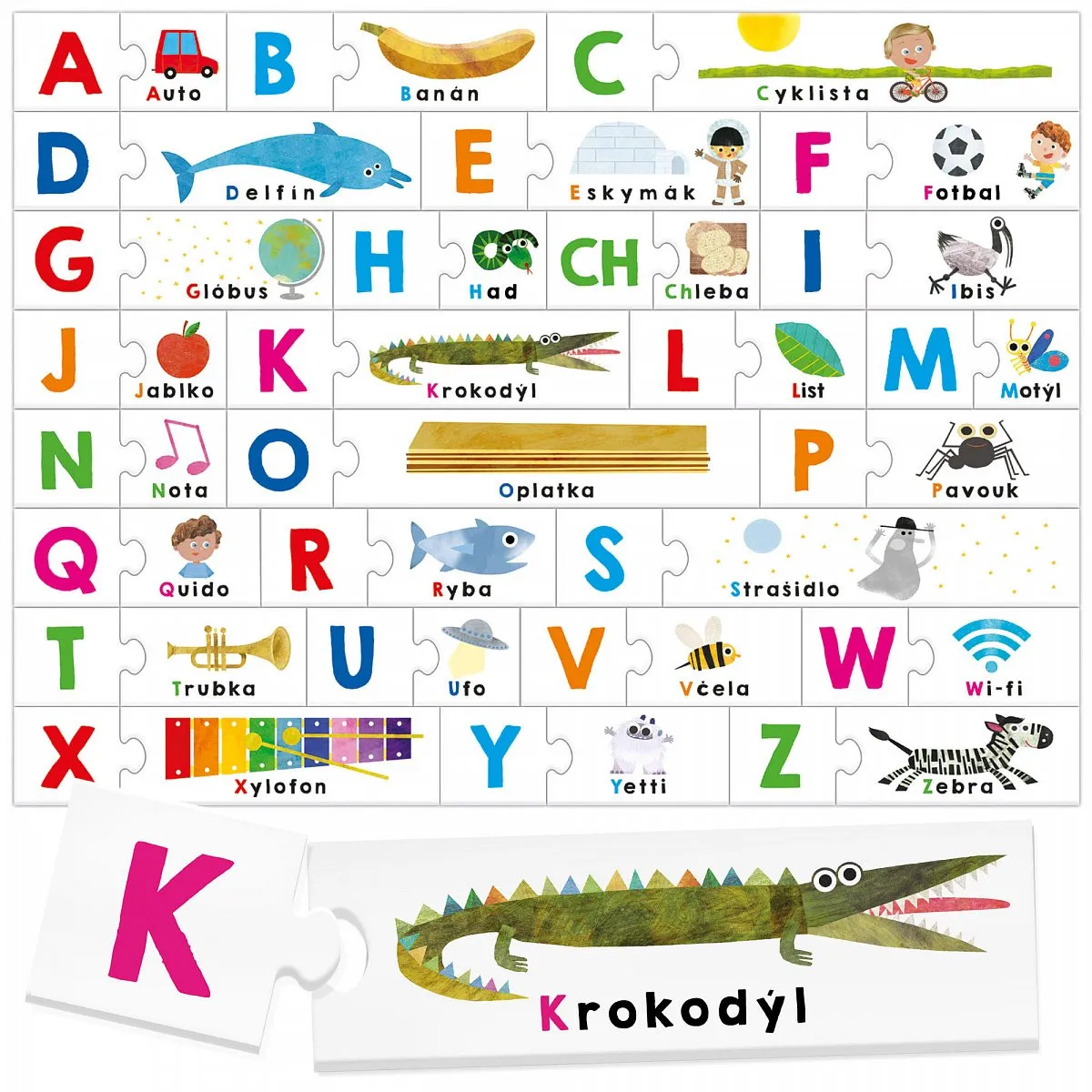 HEADU Montessori: Moje první abeceda