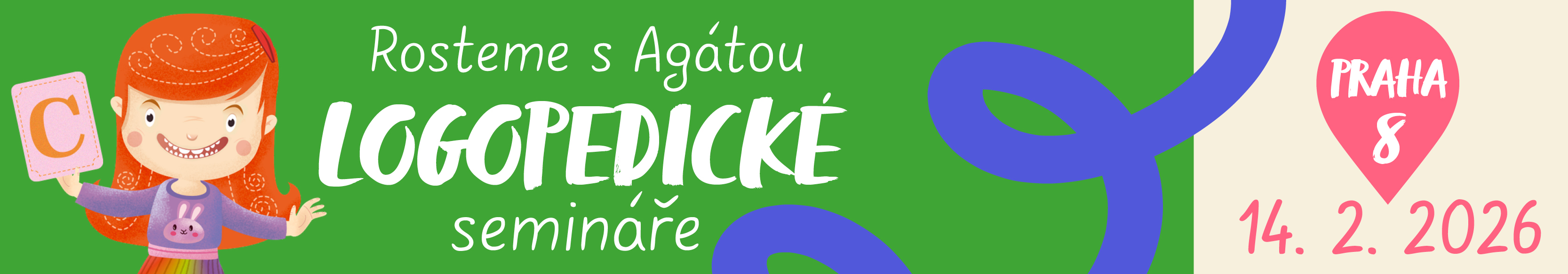 Rosteme s Agátou: Logopedické semináře
