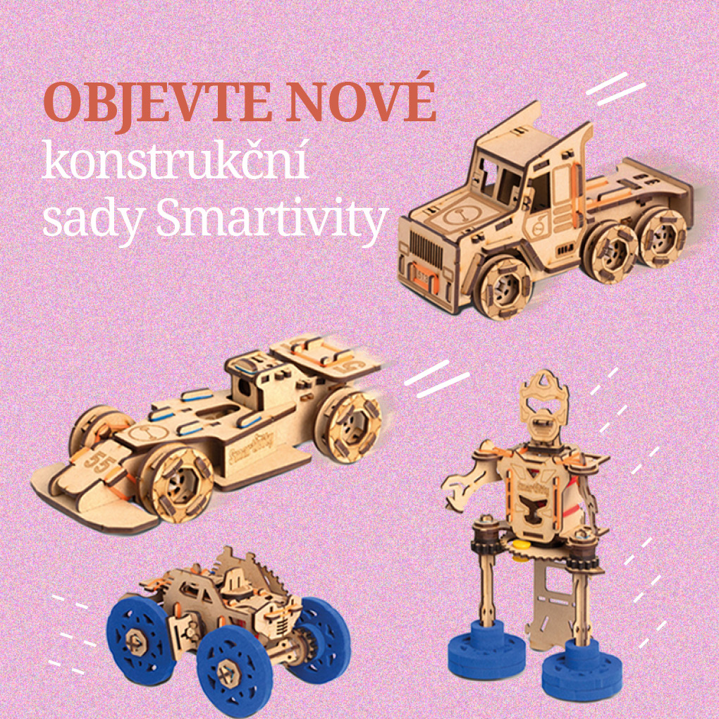 Novinka v Agátině světě: Vzdělávací stavebnice Smartivity