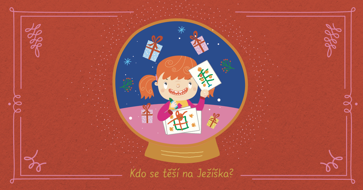 Vánoční příběh Agáty a Matěje: Kdo se těší na Ježíška?