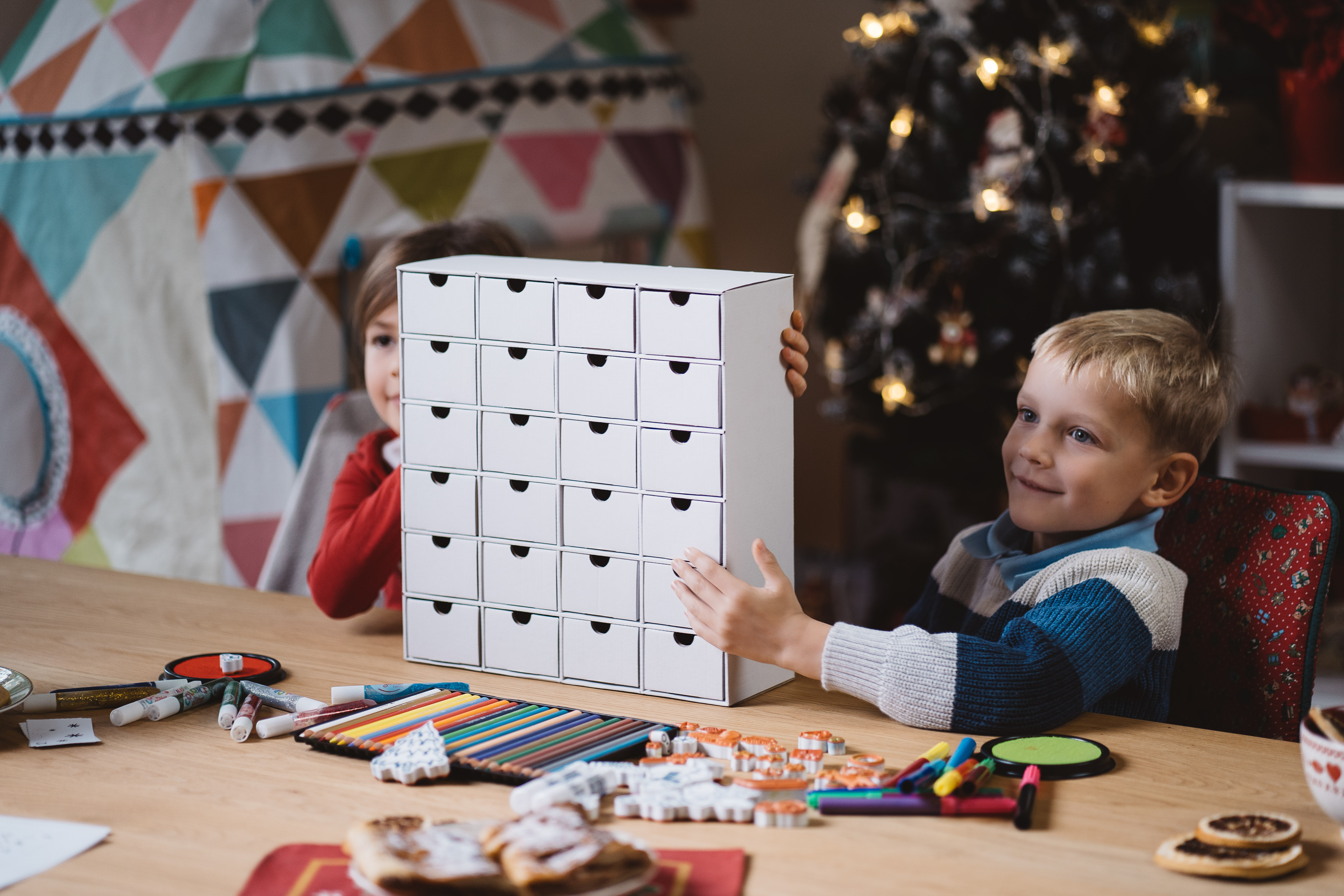 Co budete potřebovat na výrobu adventního kalendáře?