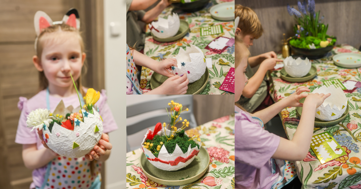 Velikonoční EKO tvoření s dětmi: 3 tipy, jak využít zbytky kreativních sad