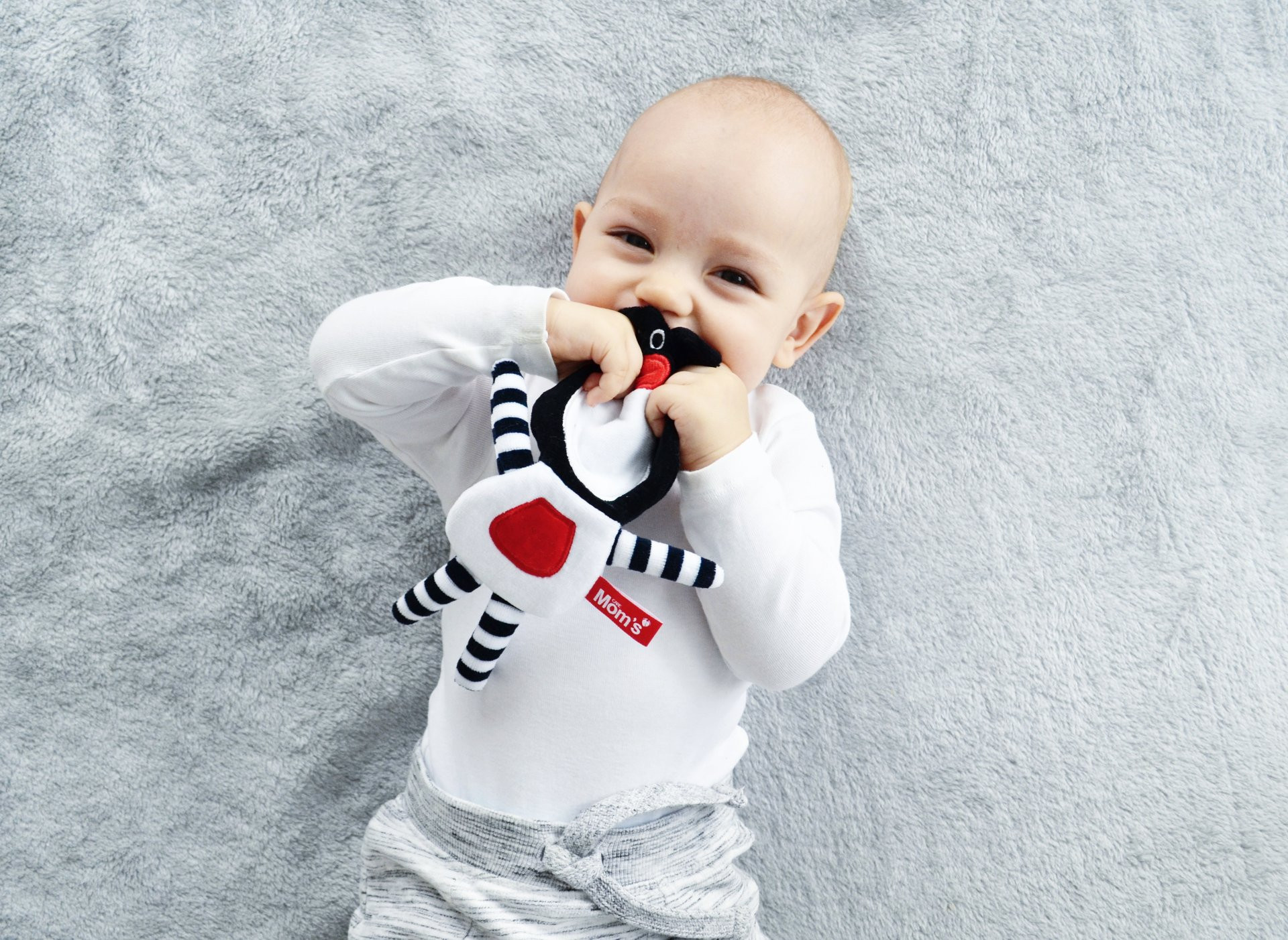 Černobílé hračky: Jak správně stimulovat zrak dítěte?