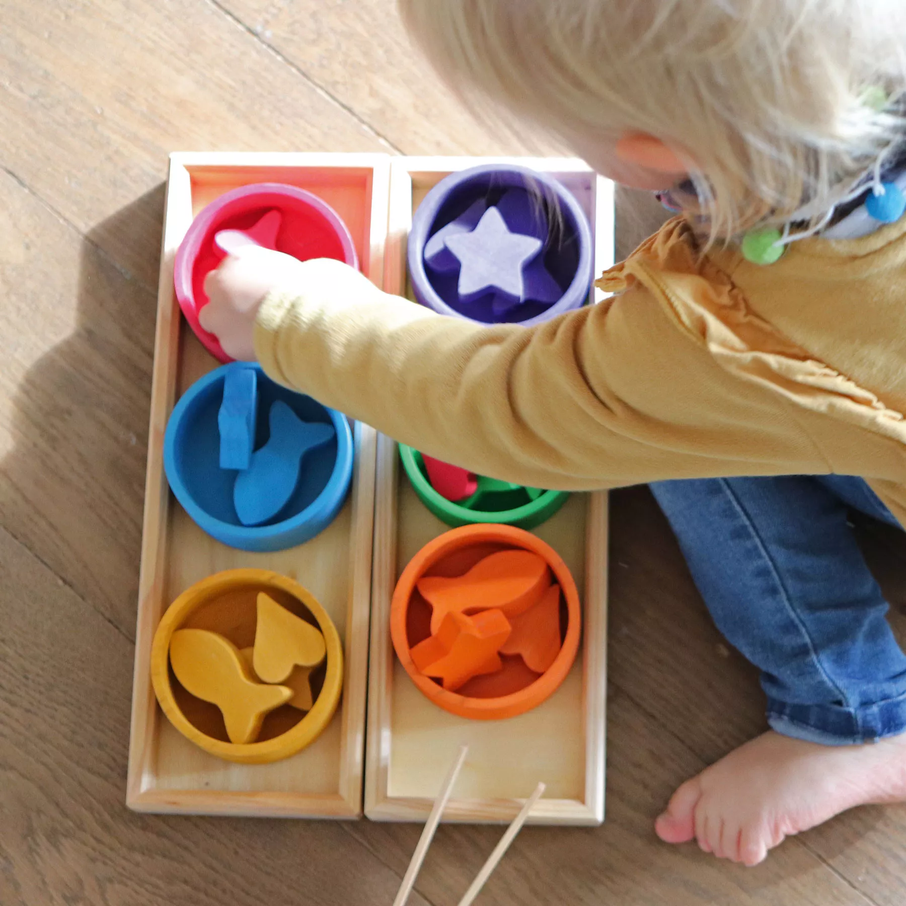 Montessori hry a pomůcky pro nejmenší
