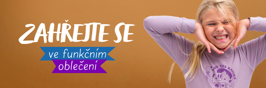 Nezapomeňte si funkční termoprádlo, až půjdete ven!