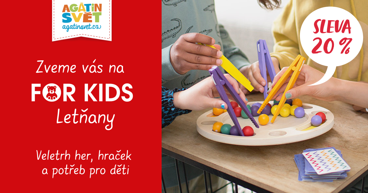Přijďte za námi na For Kids v Letňanech